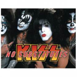 Kiss Close Up - Vinyl Sticker