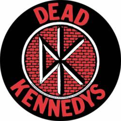 Dead Kennedys Bricks - Vinyl Sticker