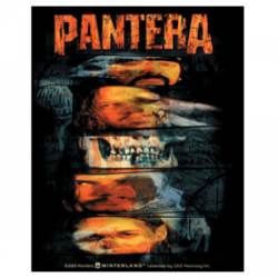 Pantera Faces - Vinyl Sticker