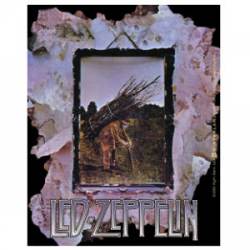 Led Zeppelin FOUR - Vinyl Sticker