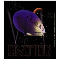 Led Zeppelin Purple Blimp - Vinyl Sticker