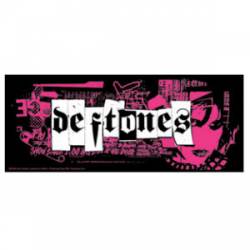 The Deftones Punk - Vinyl Sticker