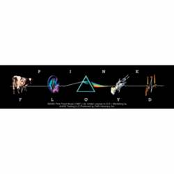 Pink Floyd L.P. Collage - Vinyl Sticker