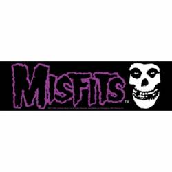 The Misfits Logo And Skull - Vinyl Sticker