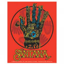 Santana Hand - Vinyl Sticker