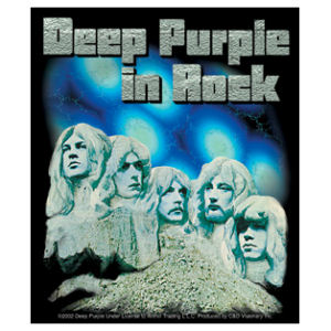 Deep Purple In Rock - Vinyl Sticker at Sticker Shoppe