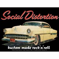 Social Distortion Car - Vinyl Sticker