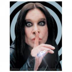 Ozzy Osbourne Shh! - Vinyl Sticker