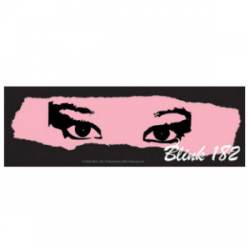 Blink 182 Eyes - Vinyl Sticker