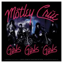 Motley Crew Girls Girls Girls - Vinyl Sticker