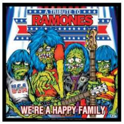 The Ramones Happy Family - Vinyl Sticker