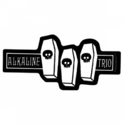 Alkaline Trio Coffins - Vinyl Sticker