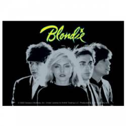 Blondie Black & White Photo - Vinyl Sticker
