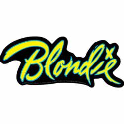 Blondie Logo - Vinyl Sticker