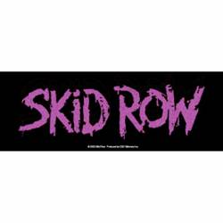 Skid Row Pink Logo - Vinyl Sticker