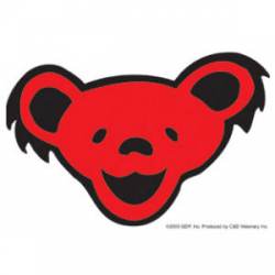 Grateful Dead Bear Head - Vinyl Sticker