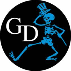 Grateful Dead Grateful Dead Skeleton - Vinyl Sticker