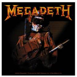 Megadeath So What Soldier - Vinyl Sticker