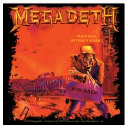 Megadeath Peace Sells - Vinyl Sticker