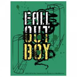 Fall Out Boy Splatter Logo - Vinyl Sticker