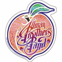 The Allman Brothers Band 60's Peach - Vinyl Sticker