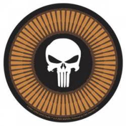 The Punisher Circle Skull - Vinyl Sticker