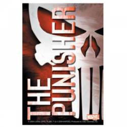 The Punisher Brushed Logo - Vinyl Sticker