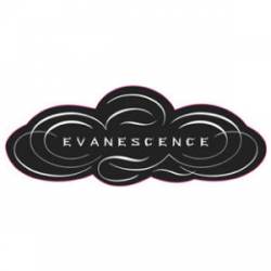 Evanesence Script Logo - Vinyl Sticker