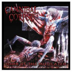 Cannibal Corpse Tomb Of The Mutilated - Vinyl Sticker