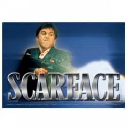 Scarface Machine Gun - Vinyl Sticker