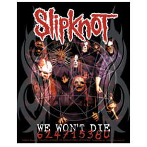 Slipknot Photo Two - Vinyl Sticker at Sticker Shoppe