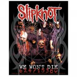 Slipknot Photo Two - Vinyl Sticker