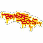 Beastie Boys Grafitti Logo - Vinyl Sticker