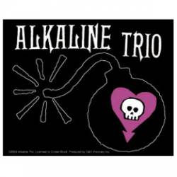 Alkaline Trio Bomb - Vinyl Sticker