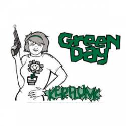 Green Day Kerplunk - Vinyl Sticker