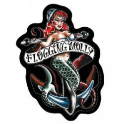 Floggin Molly Mermaid - Vinyl Sticker