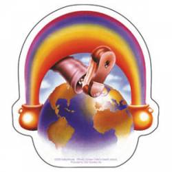Grateful Dead Rainbow Foot - Vinyl Sticker