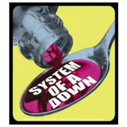 System Of A Down Spoonful - Vinyl Sticker