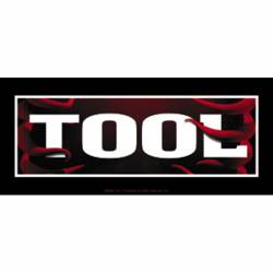 Tool Logo With White Letters - Vinyl Sticker