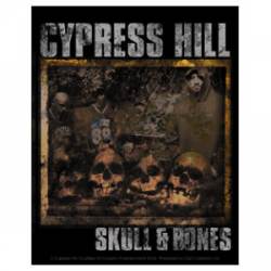 Cypress Hill Skull And Bones - Vinyl Sticker