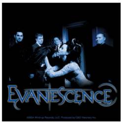 Evanesence Photo - Black Vinyl Sticker