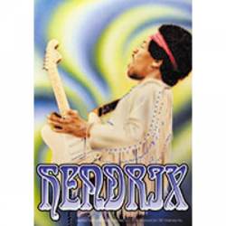 Jimi Hendrix Woodstock - Vinyl Sticker