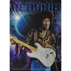 Jimi Hendrix Space - Vinyl Sticker