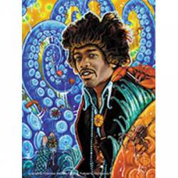 Jimi Hendrix Sea - Vinyl Sticker