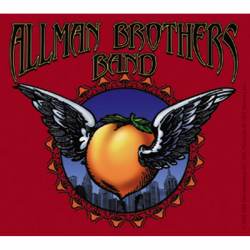 The Allman Brothers Band Winged Peach - Vinyl Sticker