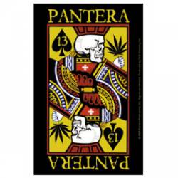 Pantera Card - Vinyl Sticker