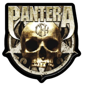 Pantera Skull - Vinyl Sticker at Sticker Shoppe