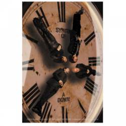 System Of A Down Clock - Vinyl Sticker