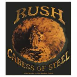 Rush Caress Of Steel - Vinyl Sticker