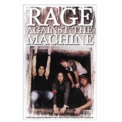 Rage Against The Machine Framed - Vinyl Sticker